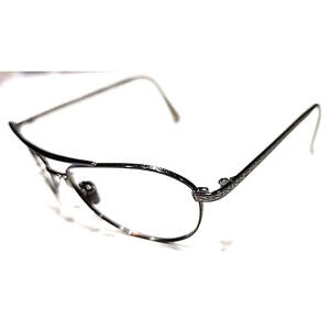 Morgenthal Frederics Eagle No Lenses Gunmetal Aviator Sunglasses Frame 58-16 140